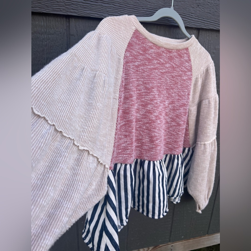 Mixed Media Sweater